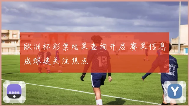 欧洲杯彩票结果查询开启 赛果信息成球迷关注焦点